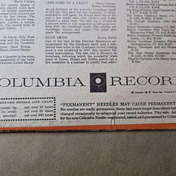 Columbia Jazz Concert Vinyl Record - Picture 3 of 10